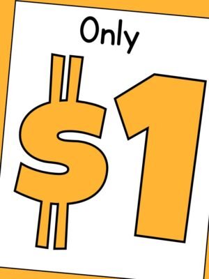 Only $1